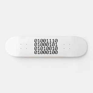 SKATEBOARD BINARY NERD
