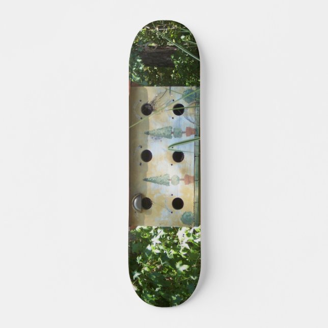 Skateboard Birdhouse (Anverso )