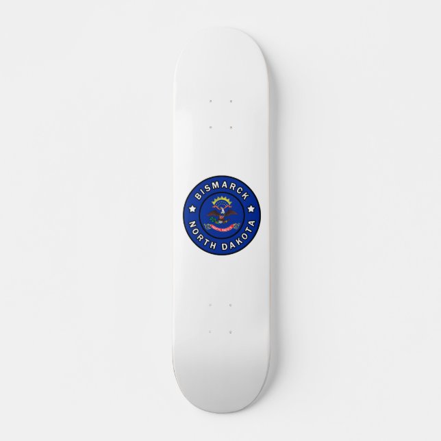 Skateboard Bismarck Dakota del Norte (Anverso )