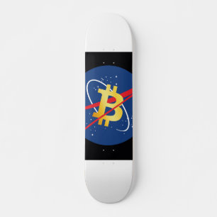 Skateboard #Bitcoin 2 Moon