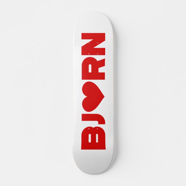 Skateboard Bjorn Love (Anverso )