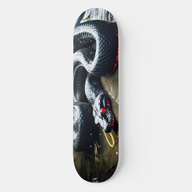 Skateboard Black Anaconda Deck (Anverso)