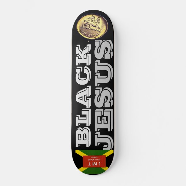 Skateboard BLACK JESUS (Anverso)