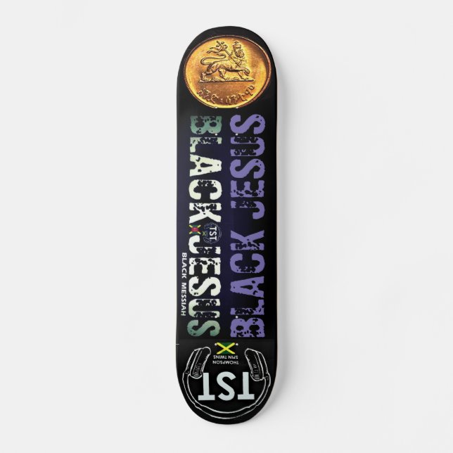 Skateboard BLACK JESUS (Anverso)