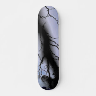 Skateboard Black Lightning