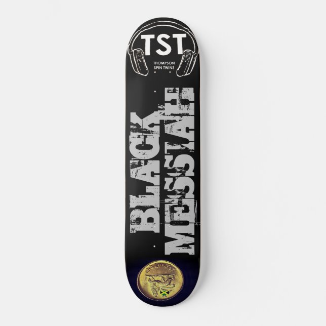 Skateboard BLACK MESSIAH (Anverso)