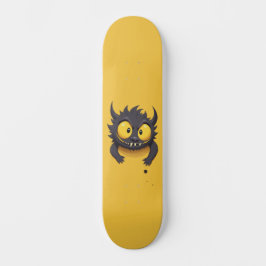 Skateboard black monster