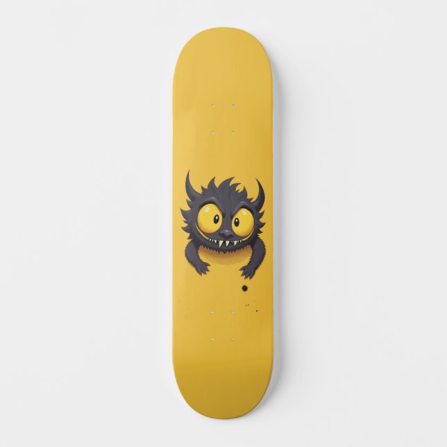 Skateboard black monster  (Anverso)