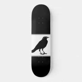 Skateboard Black Raven negro