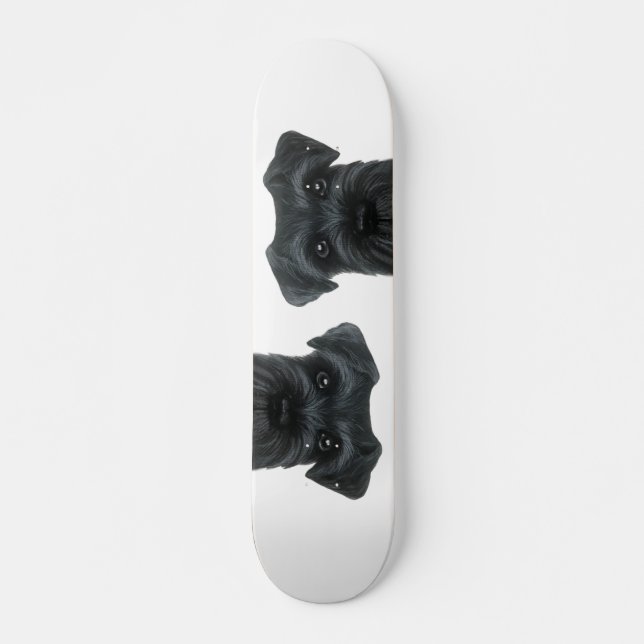 Skateboard Black Schnauzer de miart (Anverso )