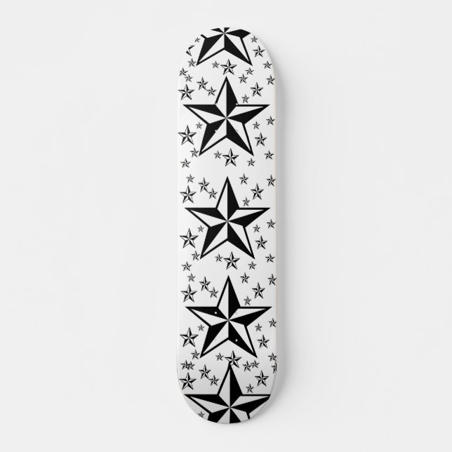 Skateboard Black stars (Anverso )