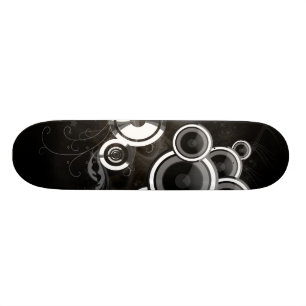 Skateboard Blanco y negro
