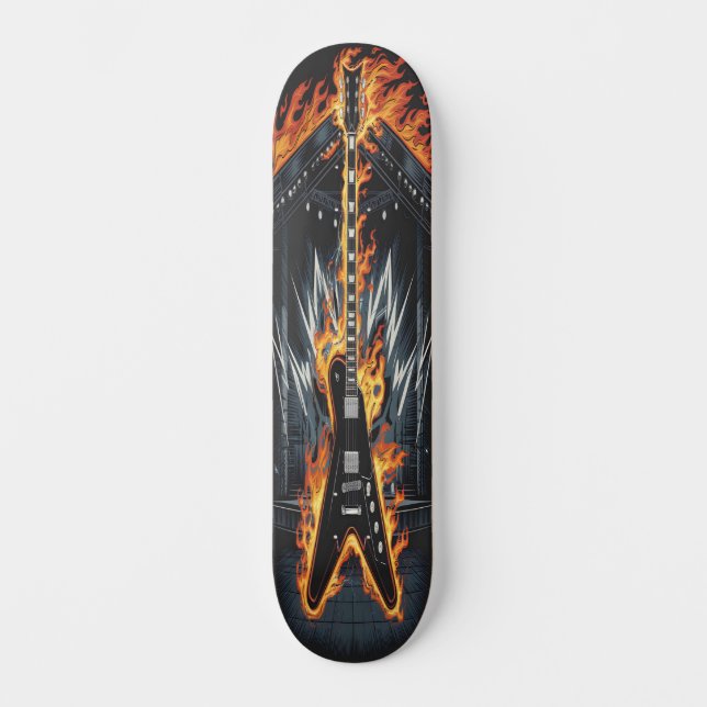 Skateboard Blazing Riffs Edition 1 (Anverso)