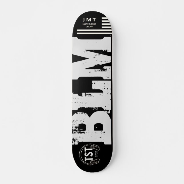 Skateboard BLM BLACK LIVES MATTER Skateboard, 73/7" Deck (Anverso )