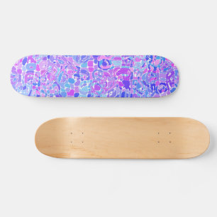 Skateboard Blobs abstractos de Funky