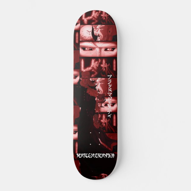 Skateboard BloodMajesties_LordHaruko_bloodred (Anverso)