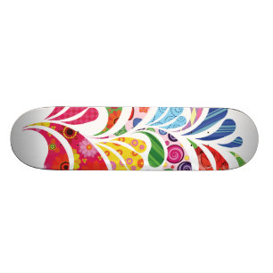Skateboard Bloom artístico