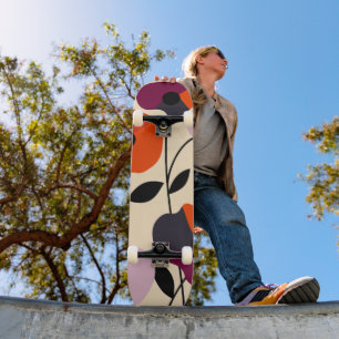 Skateboard Bloom mínimo de amapola