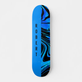 Skateboard Bloque Duotone y Azul giratorio