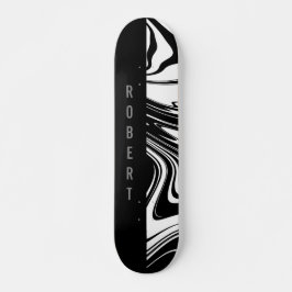 Skateboard Bloque Duotone y negro giratorio