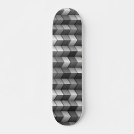 Skateboard Bloques negros y grises
