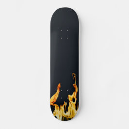 Skateboard blue Flammen Flamme Flame Flames Feuer Fire S