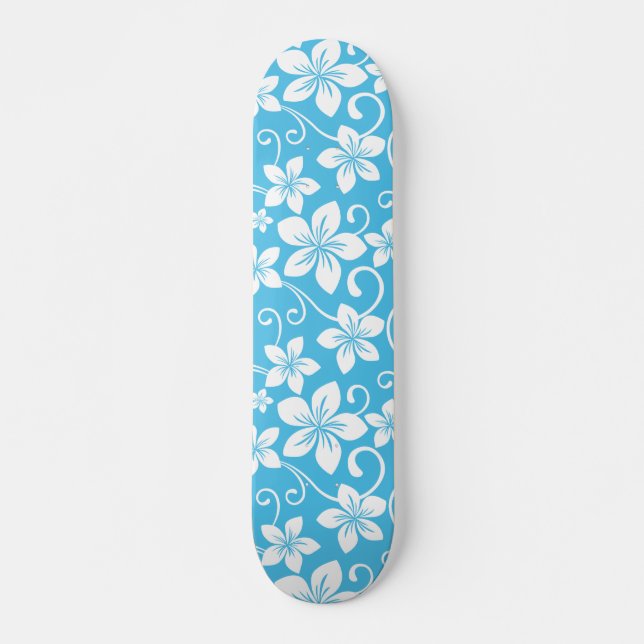 SKATEBOARD BLUE HAWAII (AZUL) (Anverso )