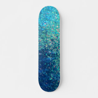 Skateboard Blue Ocean Purpurina, 77/7" Deck