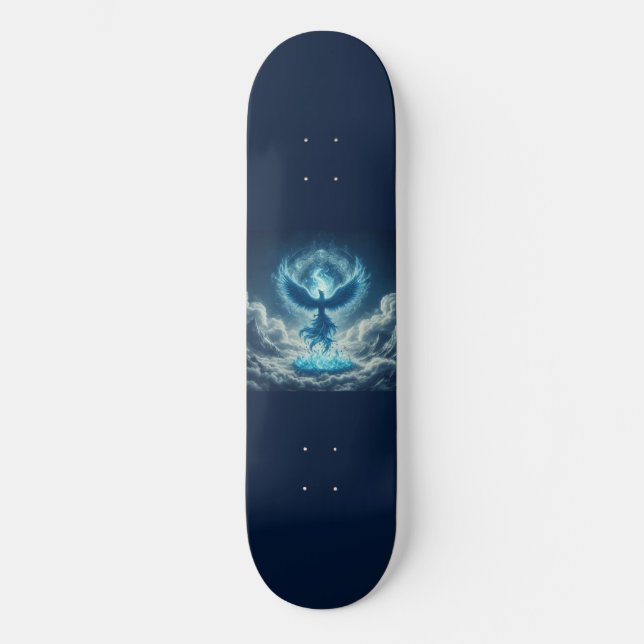Skateboard Blue Phoenix (Anverso)