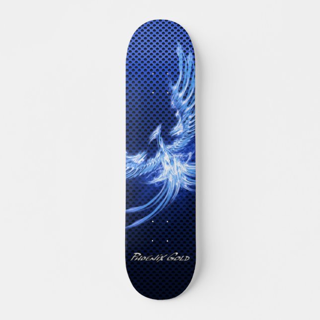 Skateboard Blue Phoenix Skatedeck (Anverso )