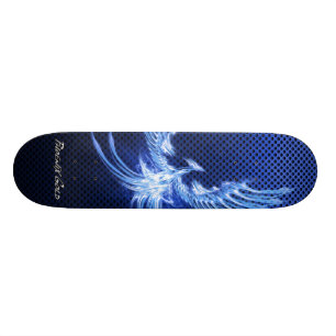 Skateboard Blue Phoenix Skatedeck