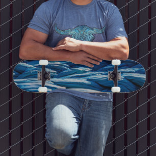 Skateboard Blue Rope