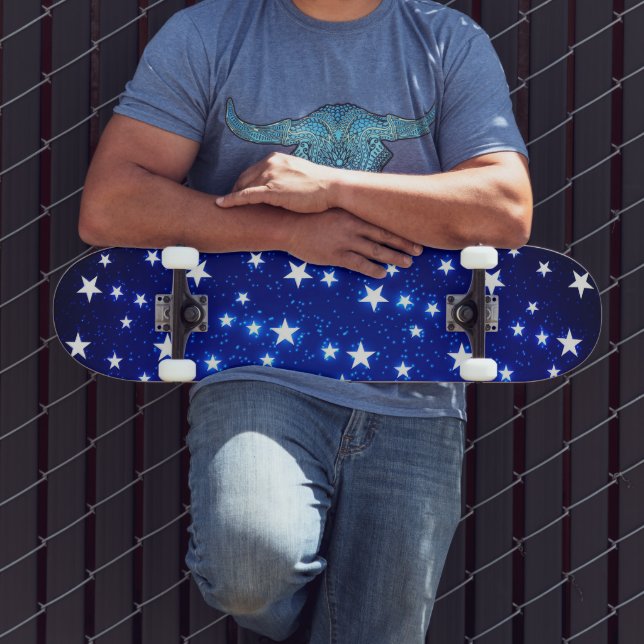 Skateboard Blue Stargazer (Exterior 3)