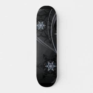 Skateboard Blue Winter