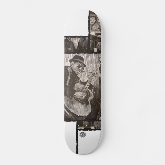 Skateboard Bluesman (Anverso)
