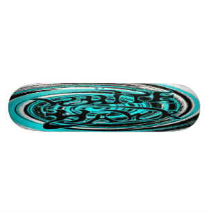 Skateboard bluewave