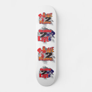 Skateboard BMX Live to Ride Ride to Live