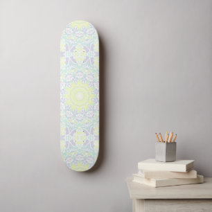 Skateboard Boho Mandala