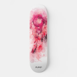 Skateboard *~* Boho . Sagrado chamánico tribal. Dream Catcher