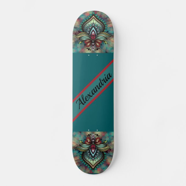 Skateboard Bokeh y Bohemia (Anverso)
