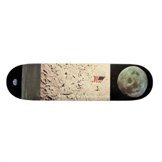 Skateboard Boleto de madera de la raza del espacio de