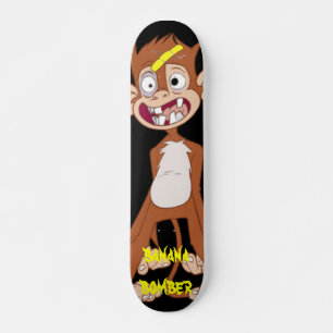 Skateboard bombardero del plátano