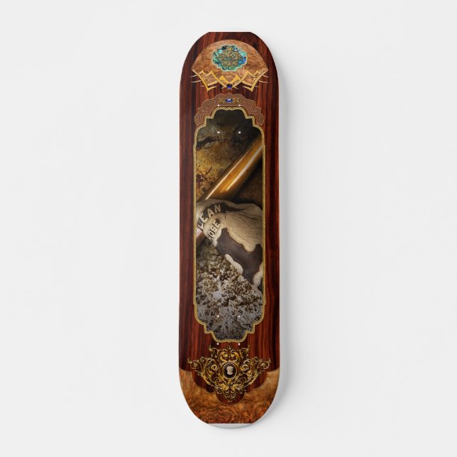 Skateboard Bombero - Saludando a un héroe (Anverso )