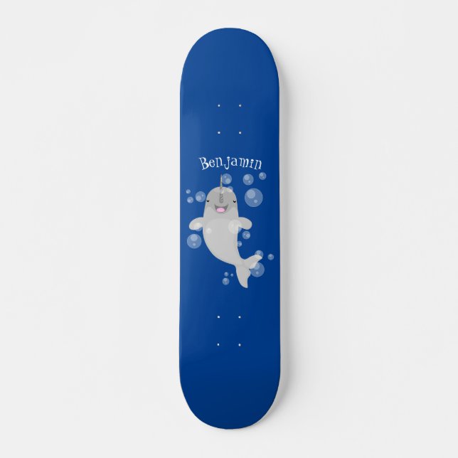 Skateboard Bombillas de narguile alegres, ilustracion persona (Anverso )