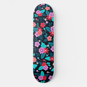 Skateboard Bonito arreglo Ditsy Floral Pattern-56576
