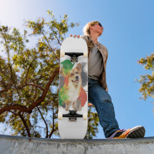 Skateboard Bonito Corgi.