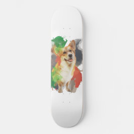 Skateboard Bonito Corgi.