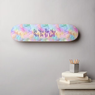 Skateboard Bonito Pastel Hágalo Bien