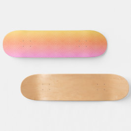 Skateboard Bonito Pastel Hipnótico Diamante Arte Pop Moderno