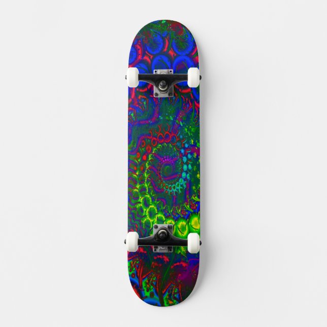 Skateboard Bonkers 3D Fractal (Anverso)